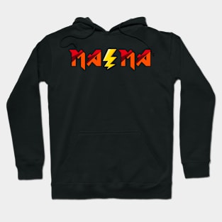 Heavy Metal Ma Ma Lightning Bolt Nostalgia Music Hoodie